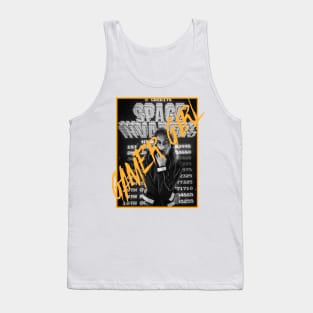 Gamer Girl Photography Arcade Grayscale Highscore Board Tank Top